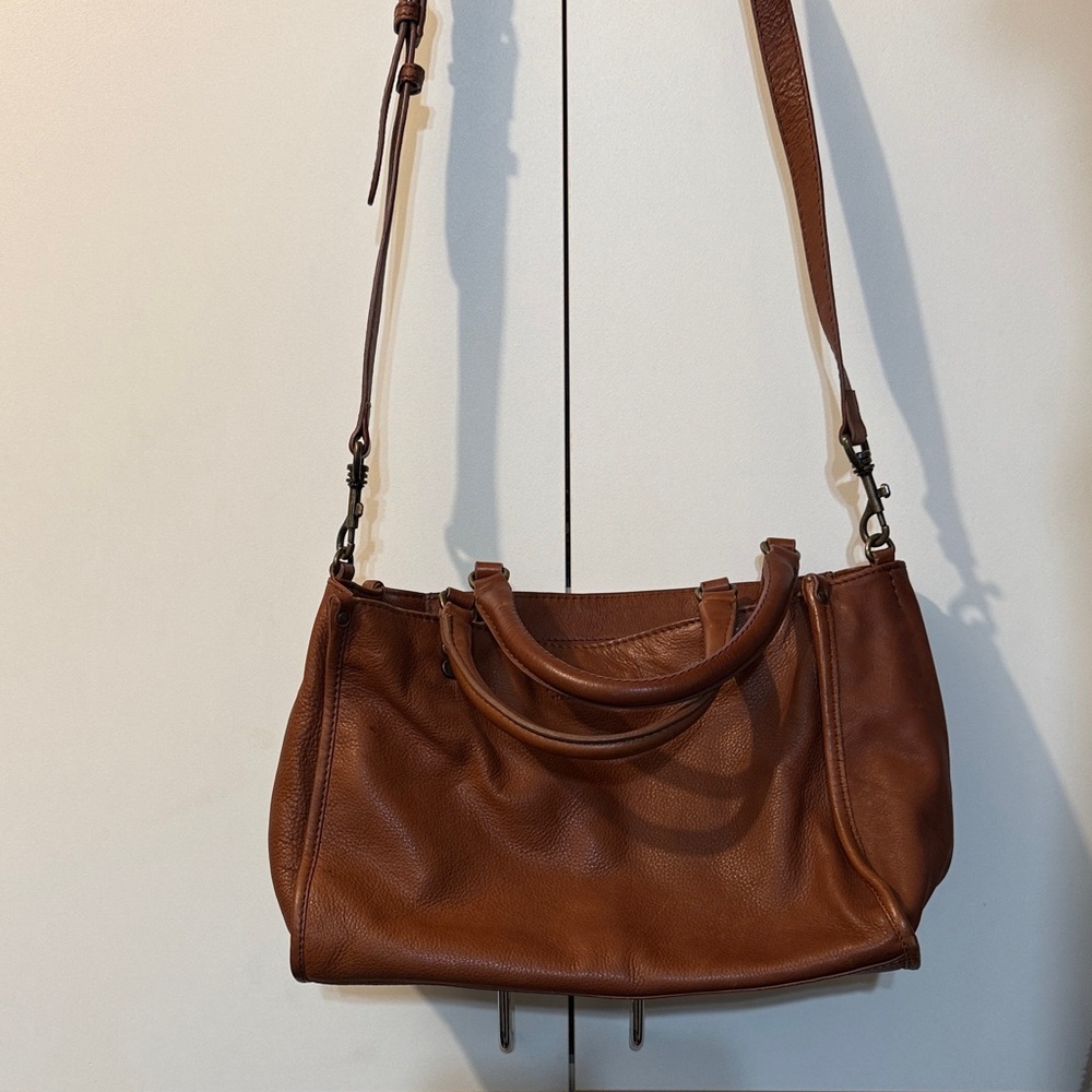 Brown Leather Shoulder Bag